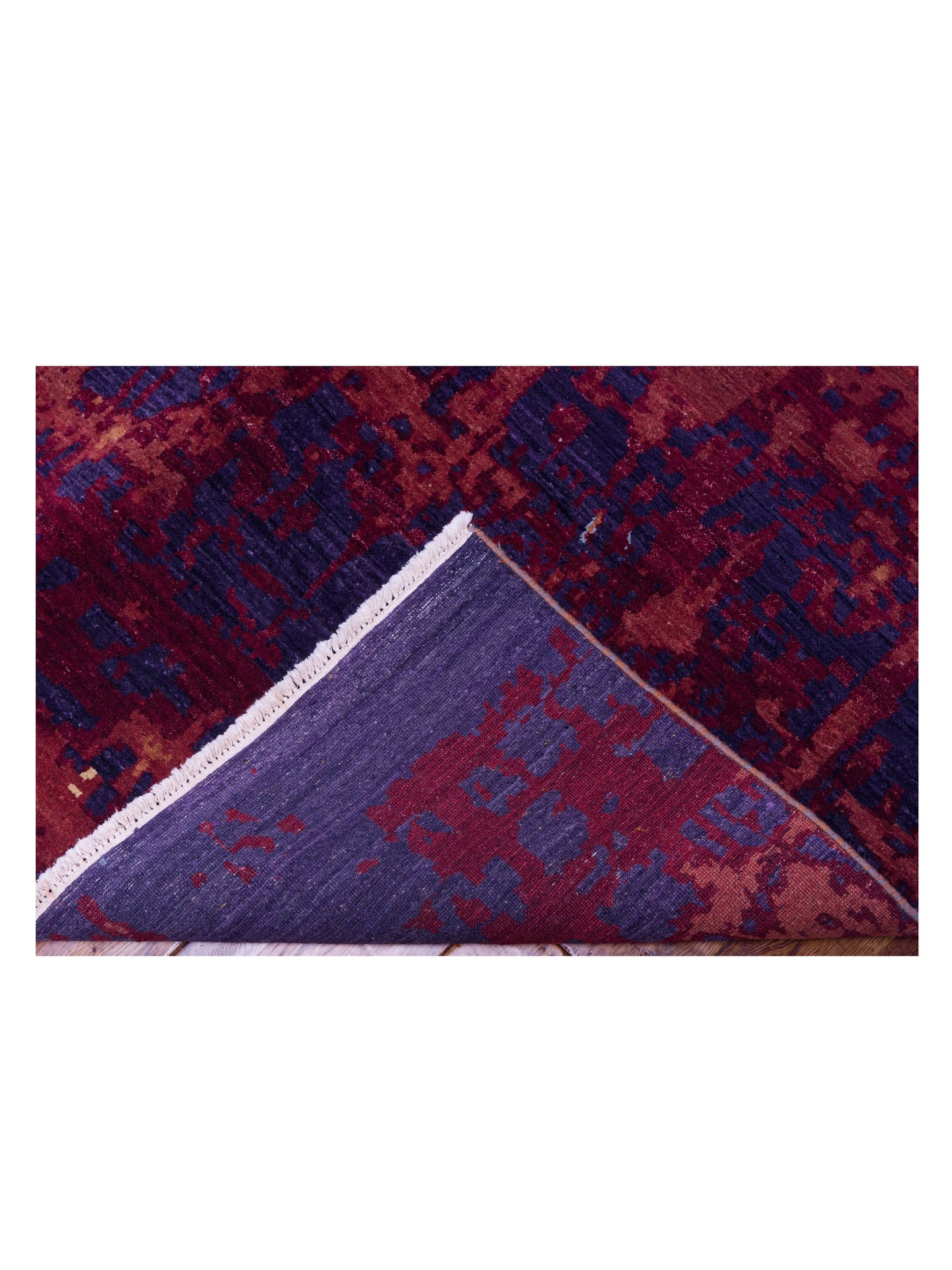 Tenzari Multi Multi 9x11.5 Hand Knotted Rug