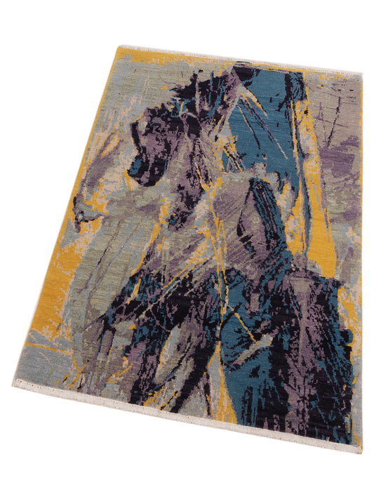 Artavia Multi 3x5.1 Hand Knotted Rug