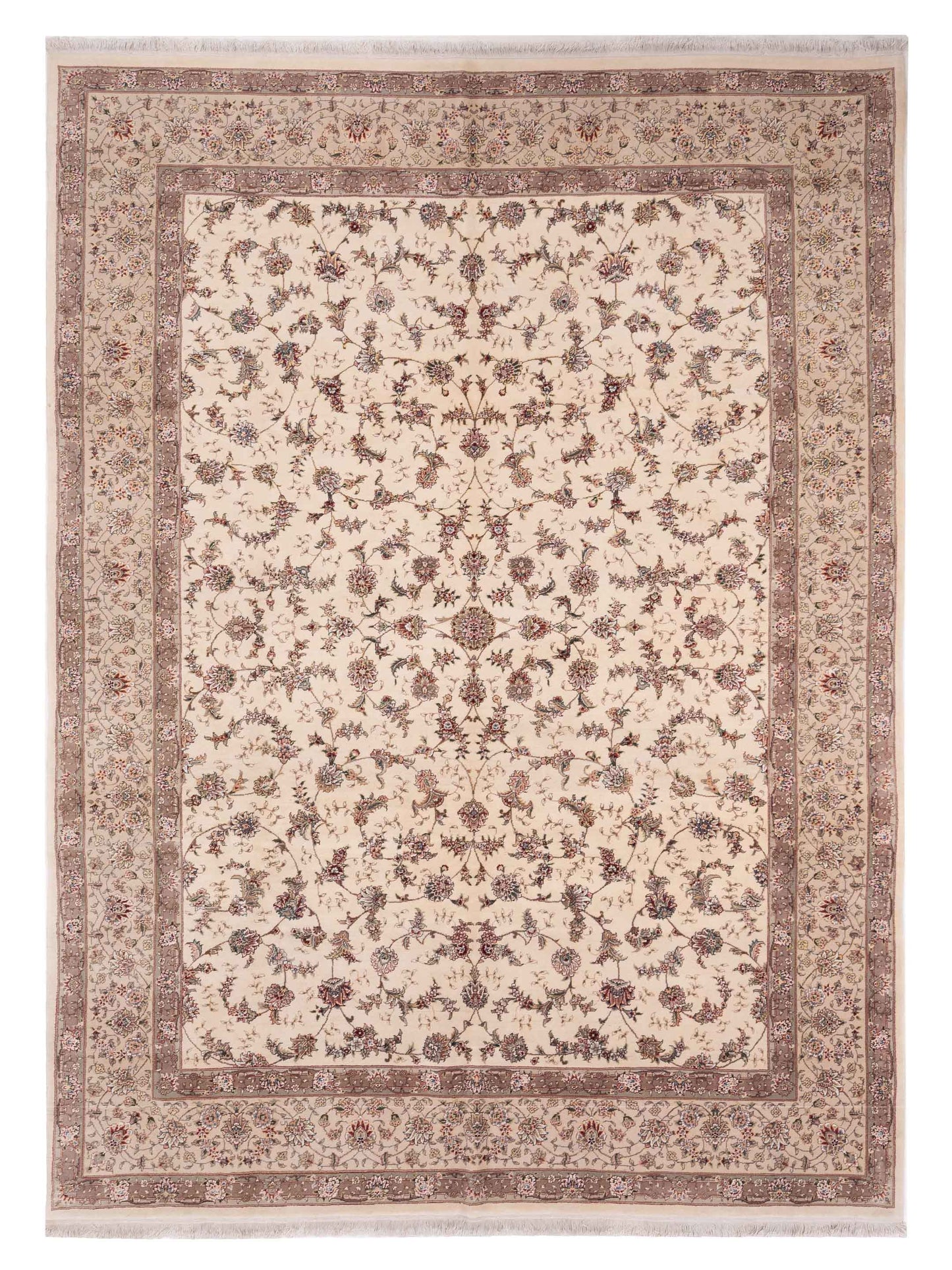 Pasha Magnolia  Ivory Beige Traditional