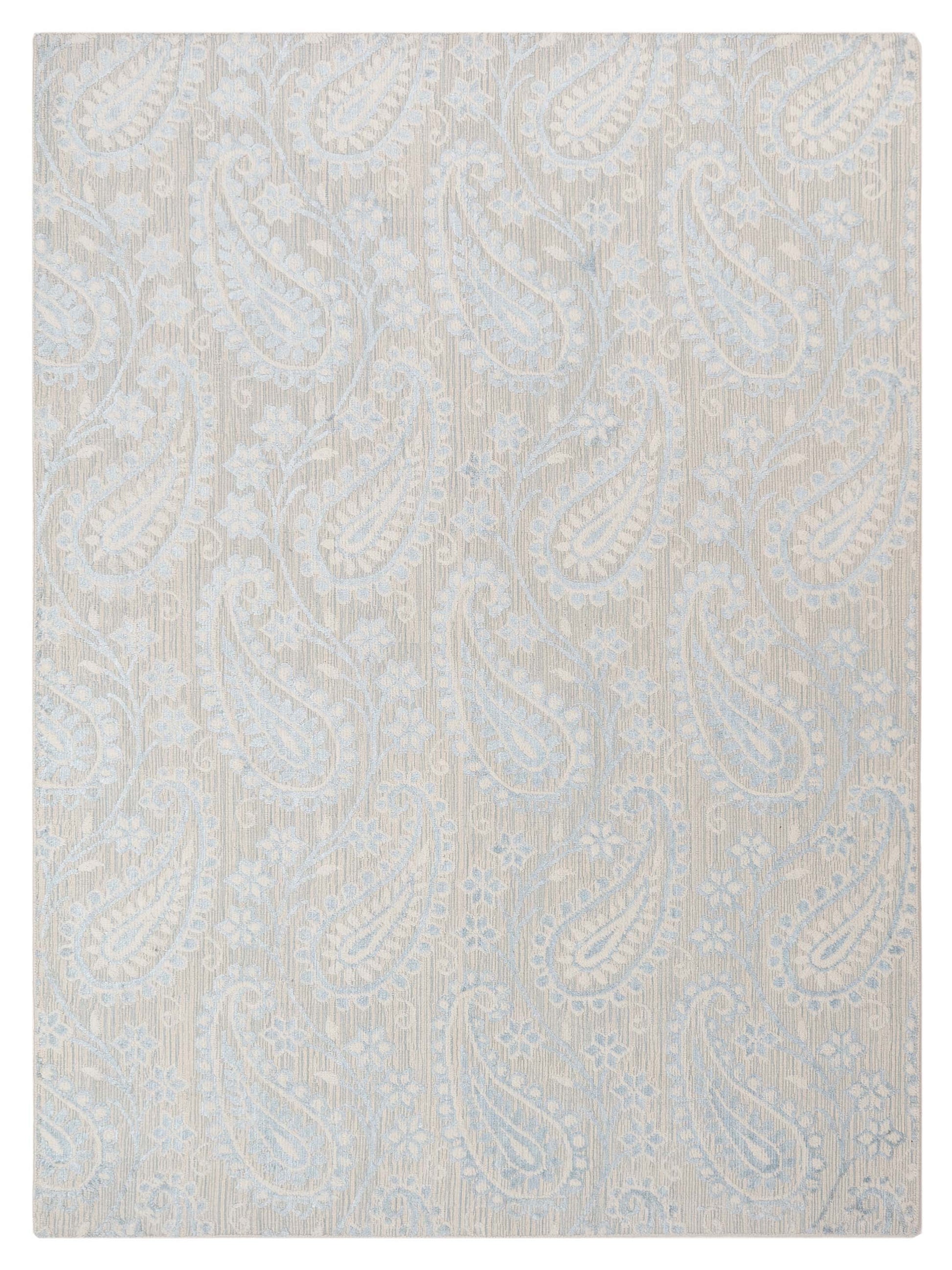 Siena Himalayan  Ivory Blue Contemporary