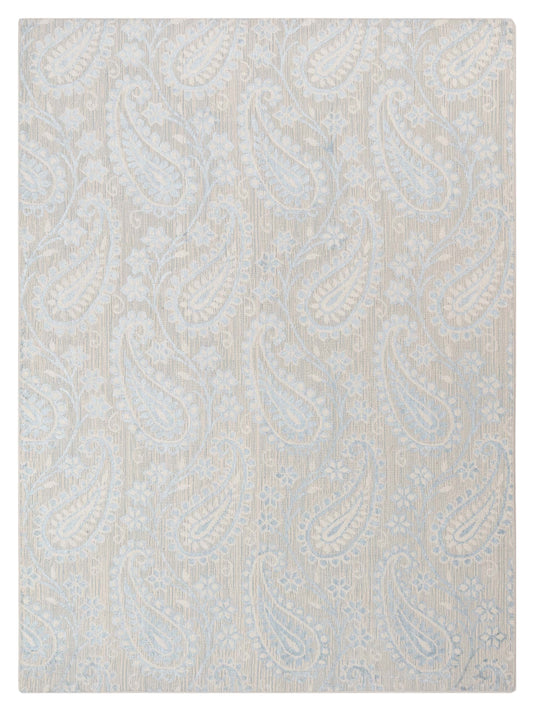 Siena Himalayan  Ivory Blue Contemporary
