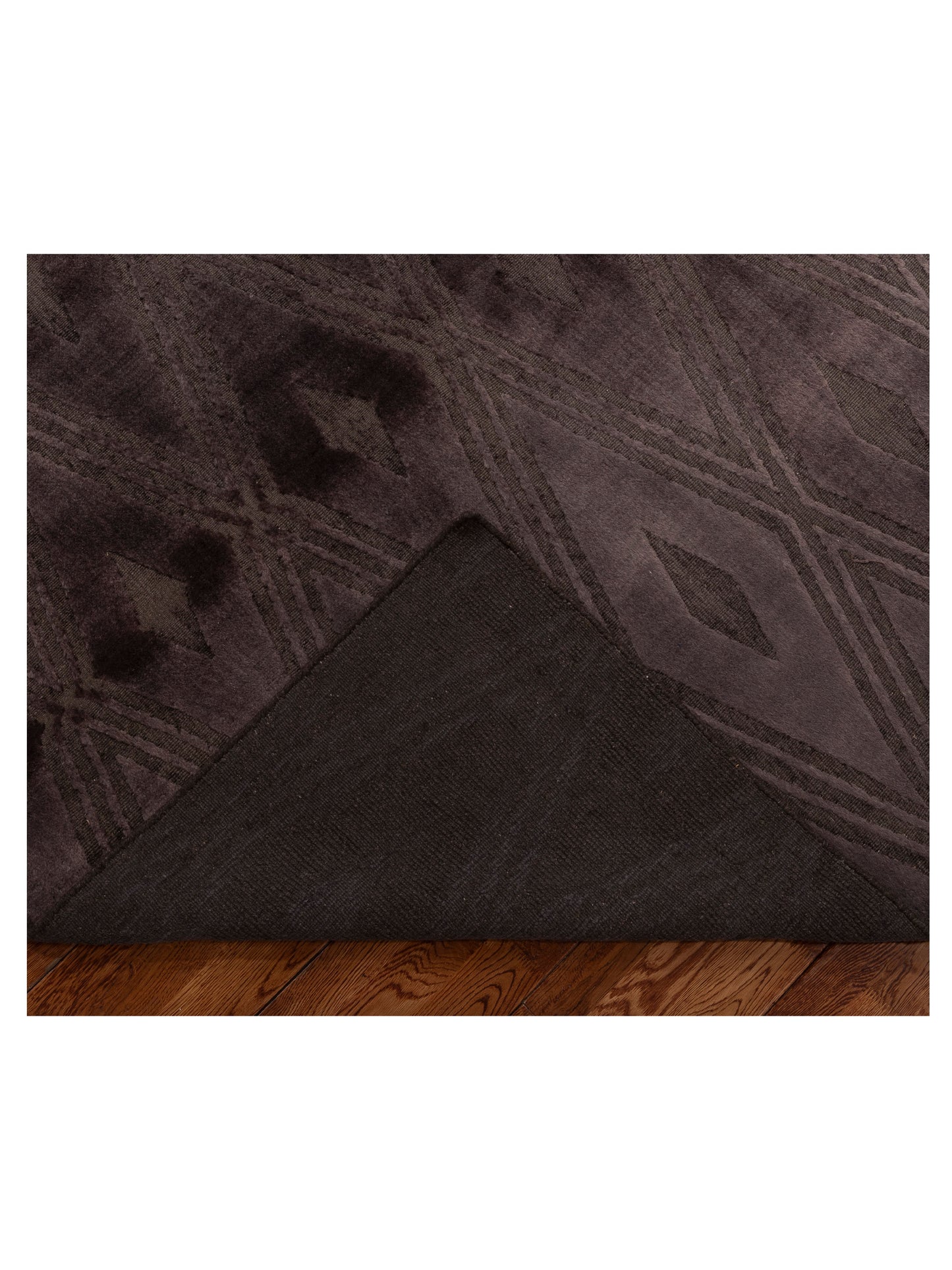 Tibarra Charcoal 8x10 Hand Knotted Rug
