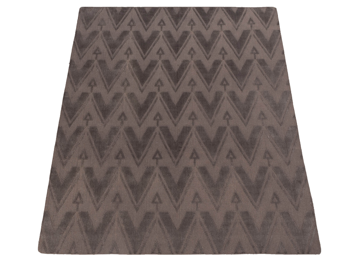 Tibarra Gray 8x10 Hand Knotted Rug