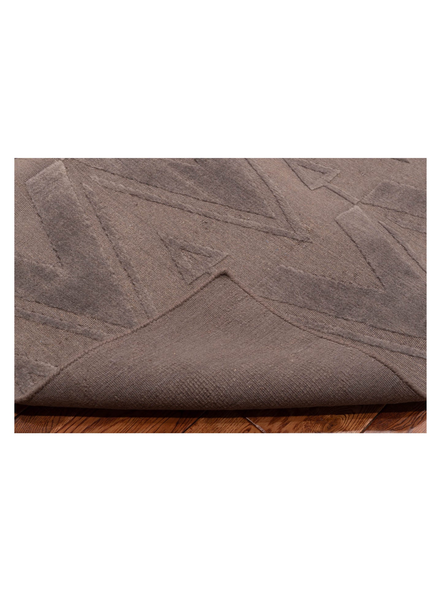 Tibarra Gray 9x12 Hand Knotted Rug