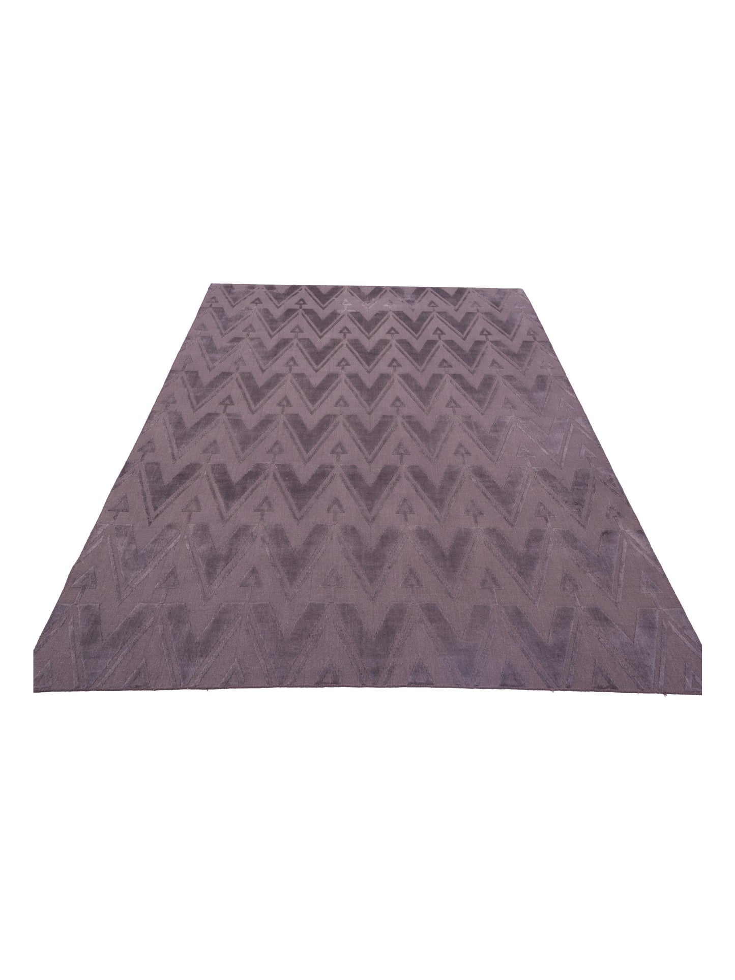 Tibarra Silver Gray Silver Gray 9x12 Hand Knotted Rug