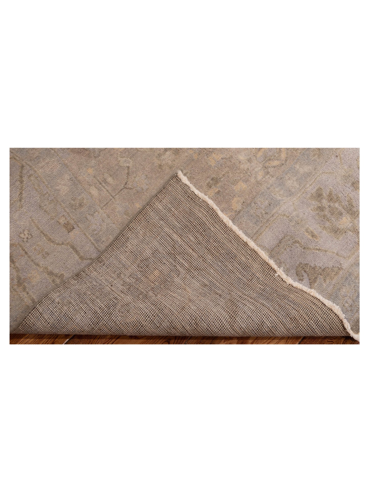 Oushara Gray Gray 6x9 Hand Knotted Rug
