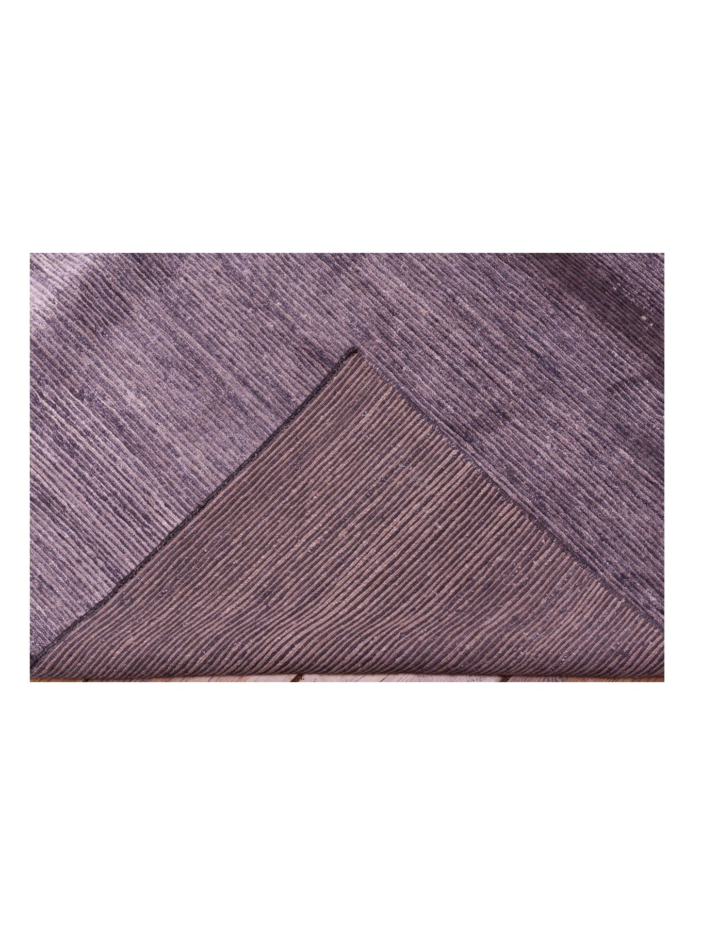 Tenzari Brown Brown 9.3x11.11 Hand Knotted Rug