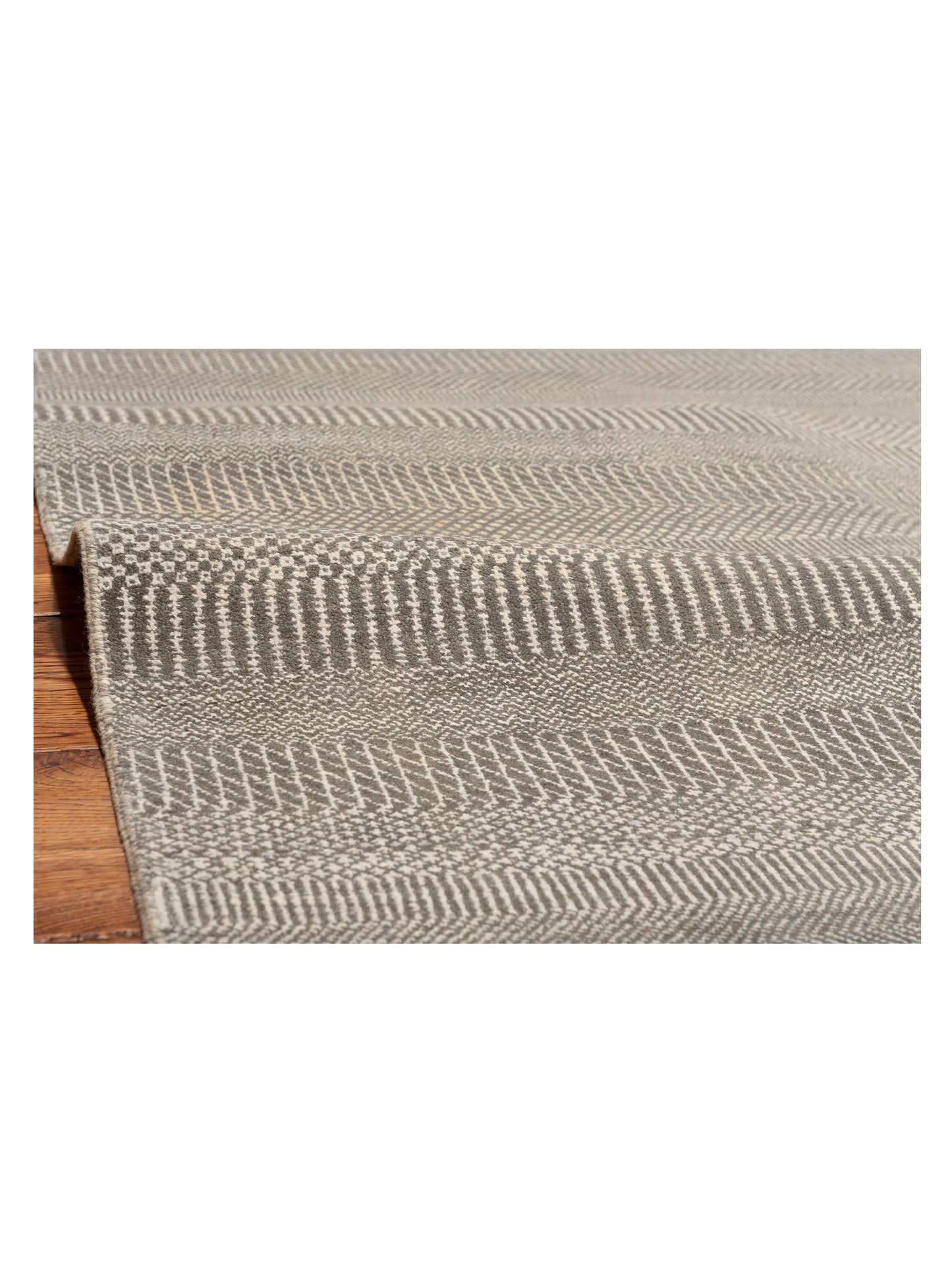 Toneva Silver Silver 8x9.11 Hand Knotted Rug