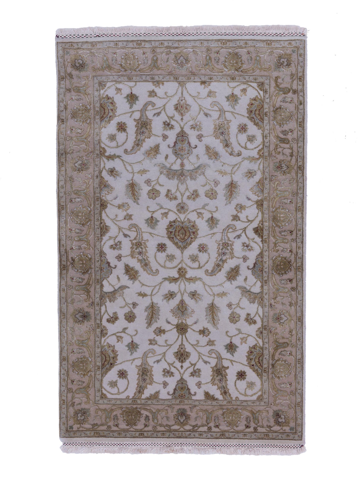 Rajpur Imperial Silk  Ivory Beige Traditional