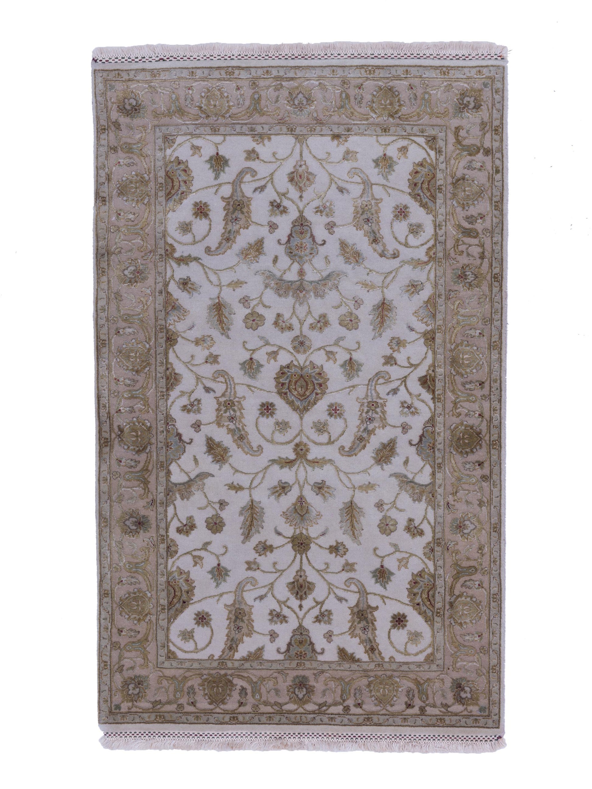 Rajpur Imperial Silk  Ivory Beige Traditional