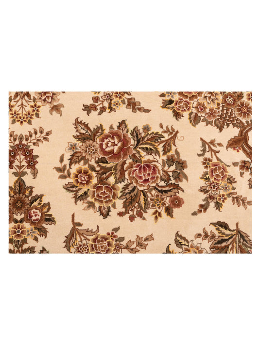 Artalya Ivory Ivory 9x12 Hand Knotted Rug