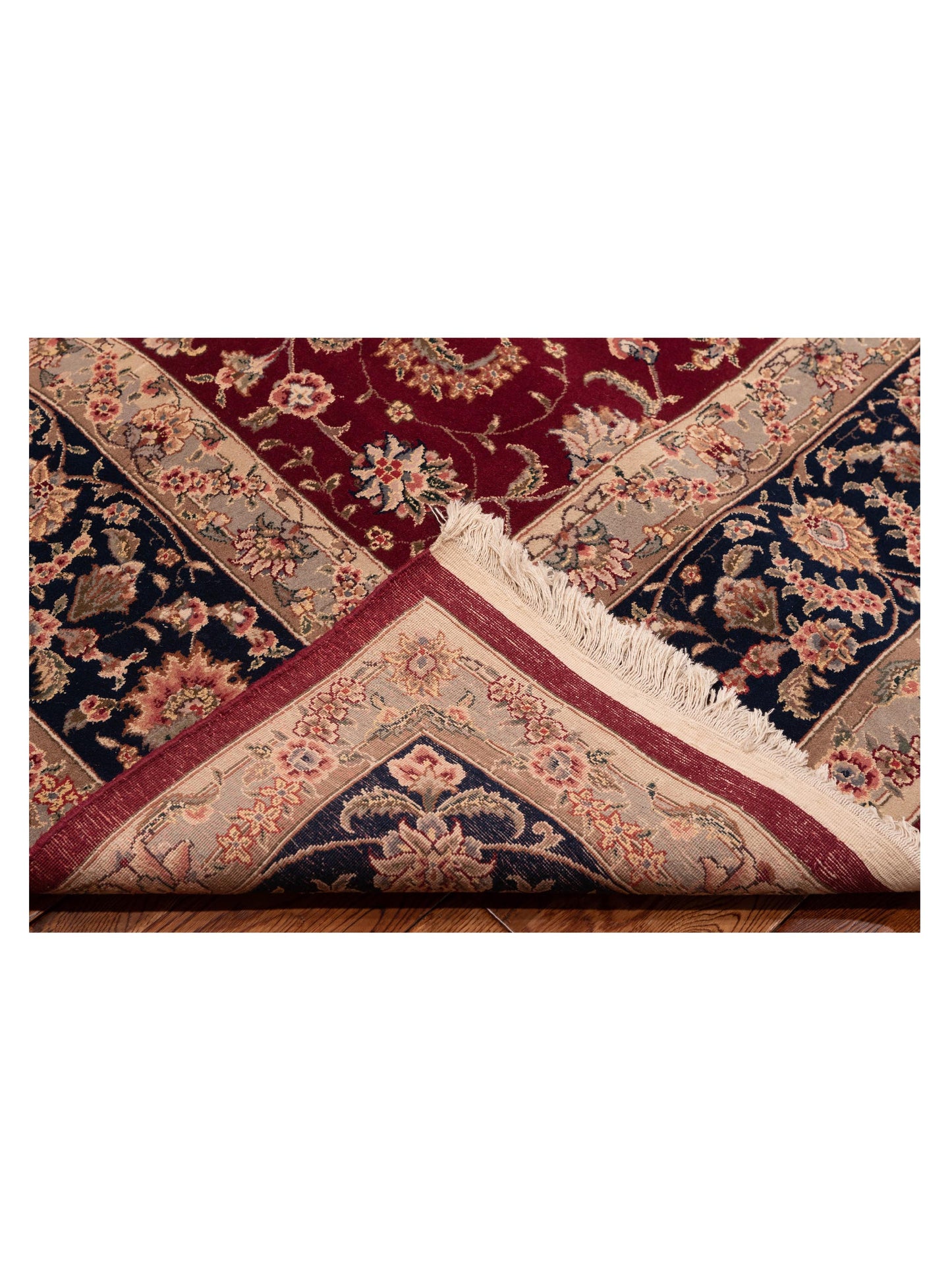 Artalya Red Navy 9.1x12.9 Hand Knotted Rug