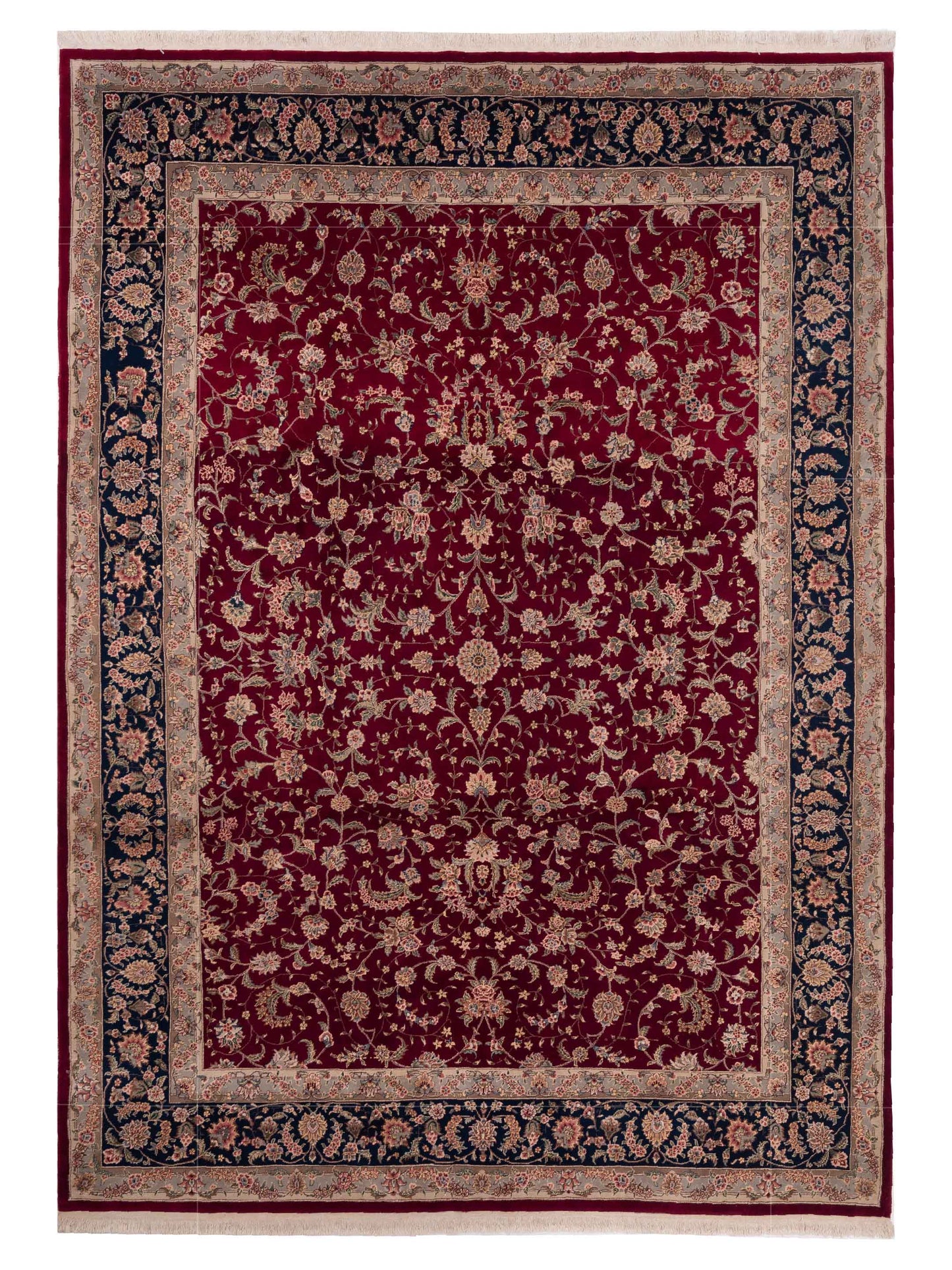 Pasha Magnolia  Red Navy Traditional