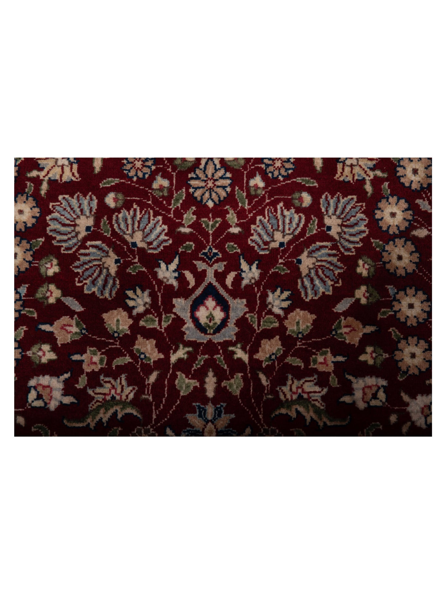 Hereke Red Ivory 8.2x10.1 Hand Knotted Rug