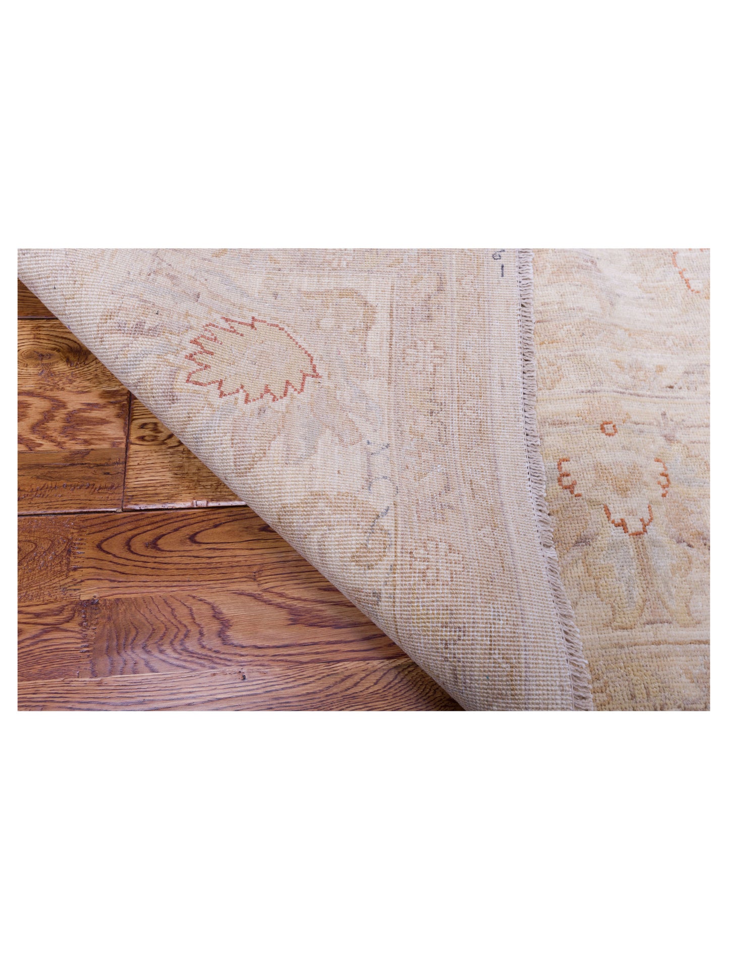 Sabira Ivory Ivory 8.2x9.11 Hand Knotted Rug