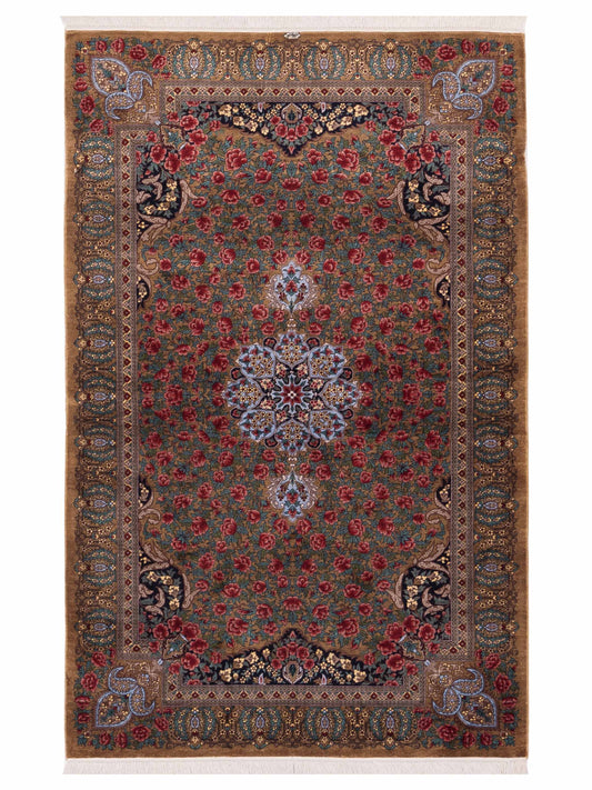 Pasha Pure Silk  Gold Gold Traditional