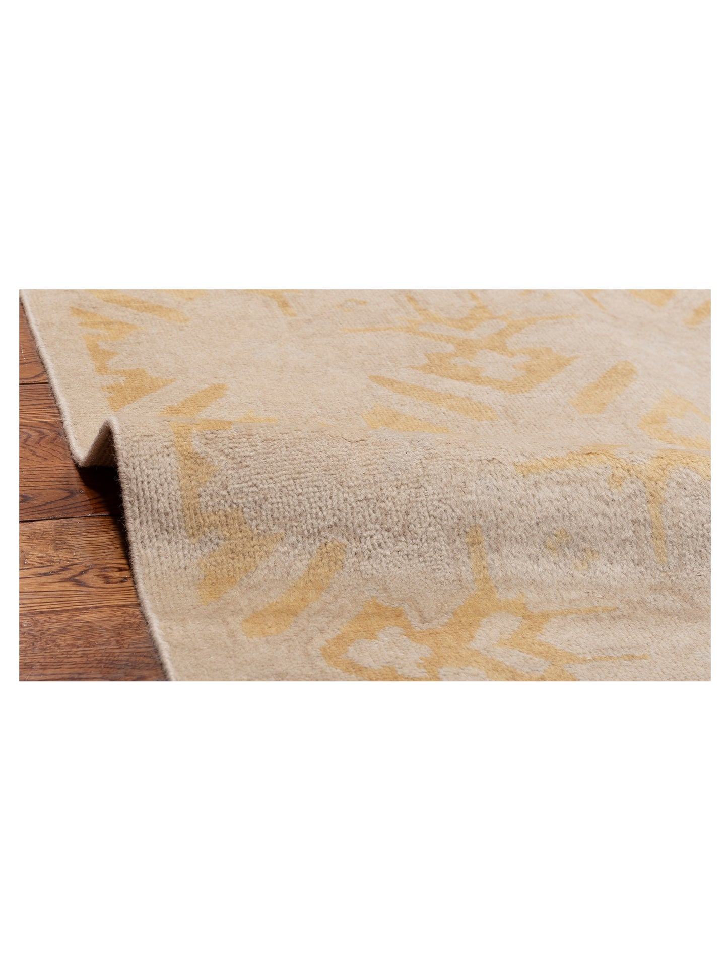 Distona Silver Gold 9x12 Hand Knotted Rug