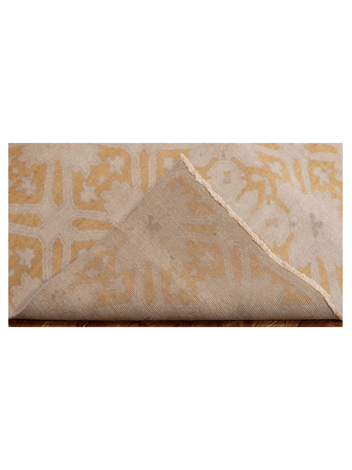 Distona Beige Gold 6x9 Hand Knotted Rug