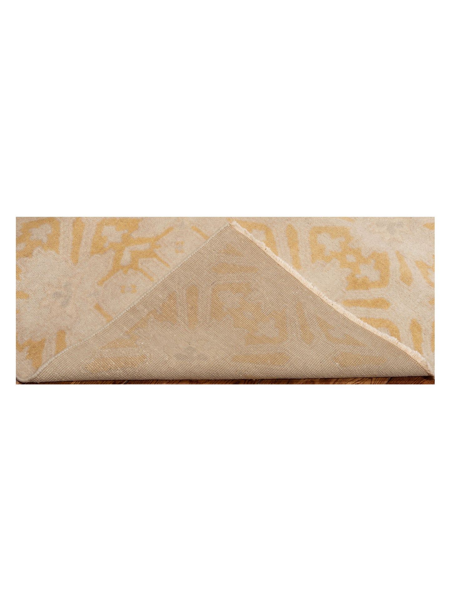 Distona Silver Gold 9x12 Hand Knotted Rug