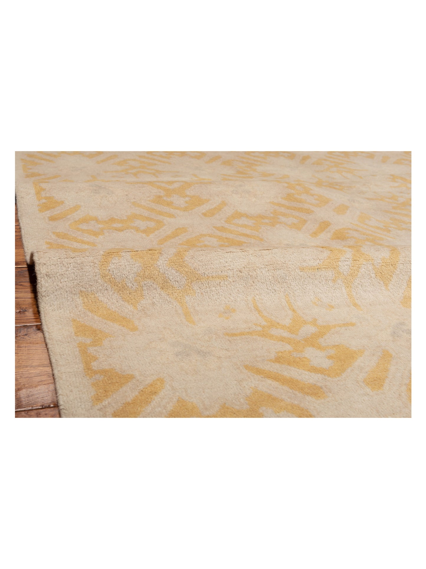 Distona Silver Gold 9x12 Hand Knotted Rug