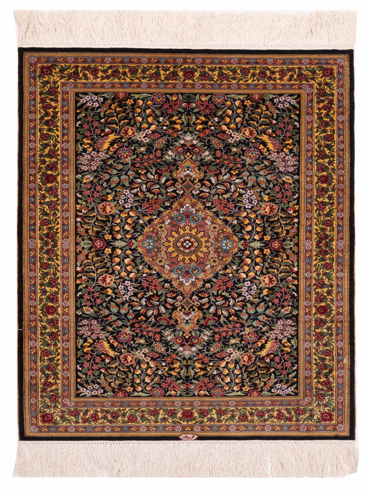 Pasha Pure Silk  Black Gold Traditional