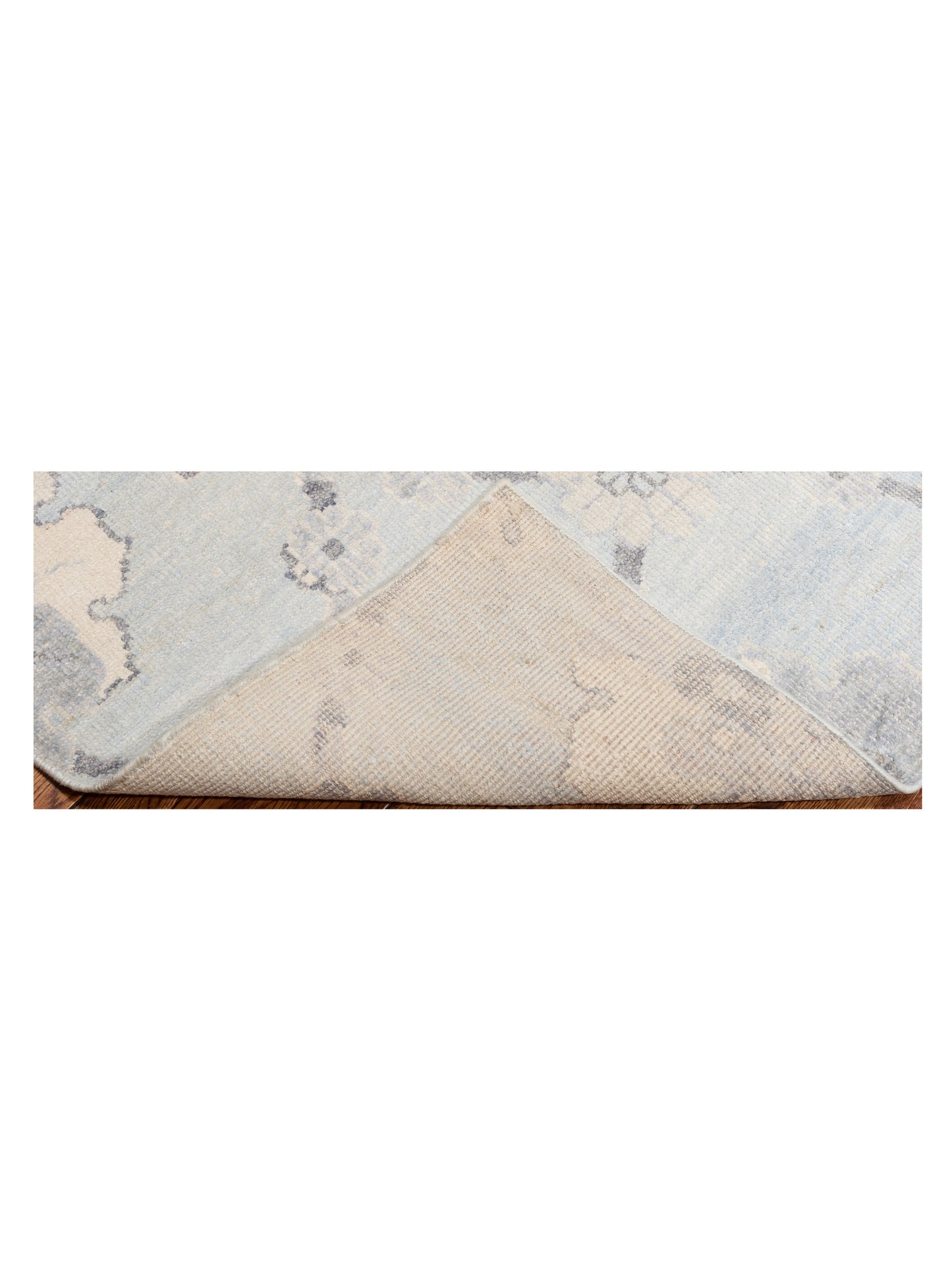 Tenzari Blue 7.10x10 Hand Knotted Rug