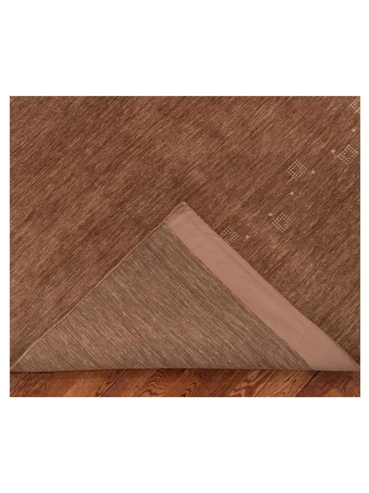 Tibarra Brown 8x9.8 Hand Knotted Rug