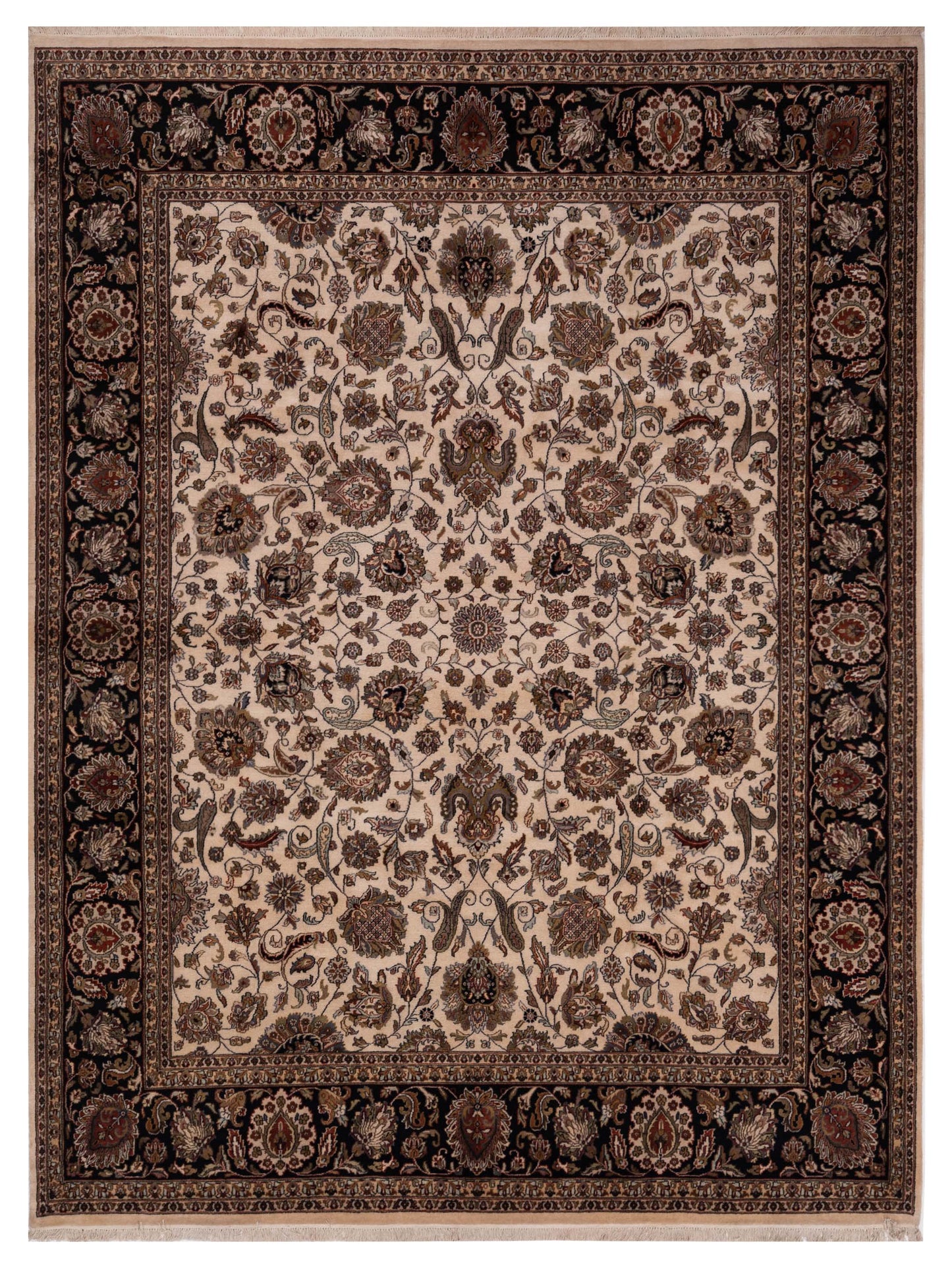 Rajpur Crown  Ivory Black Transitional