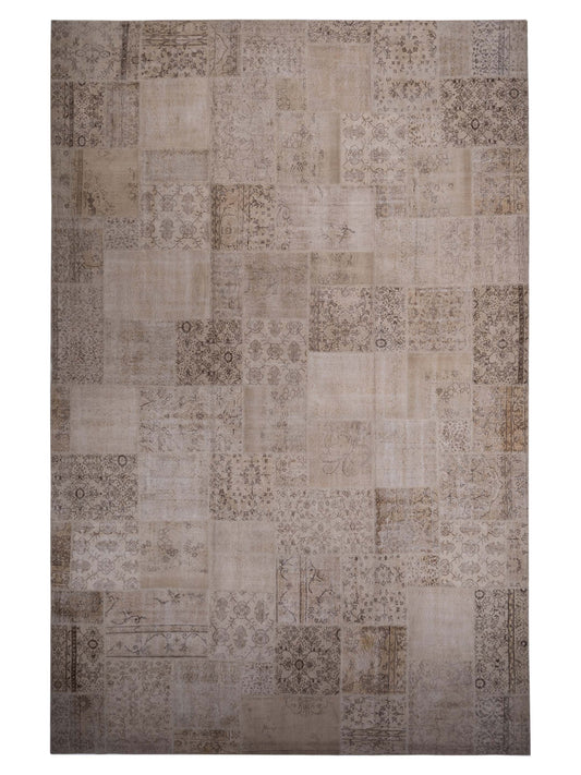 Pasha Turkish Vestige Patchwork  Natural  Contemporary