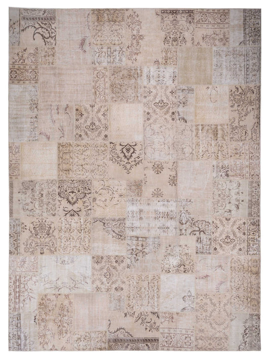 Pasha Turkish Vestige Patchwork  Beige  Contemporary