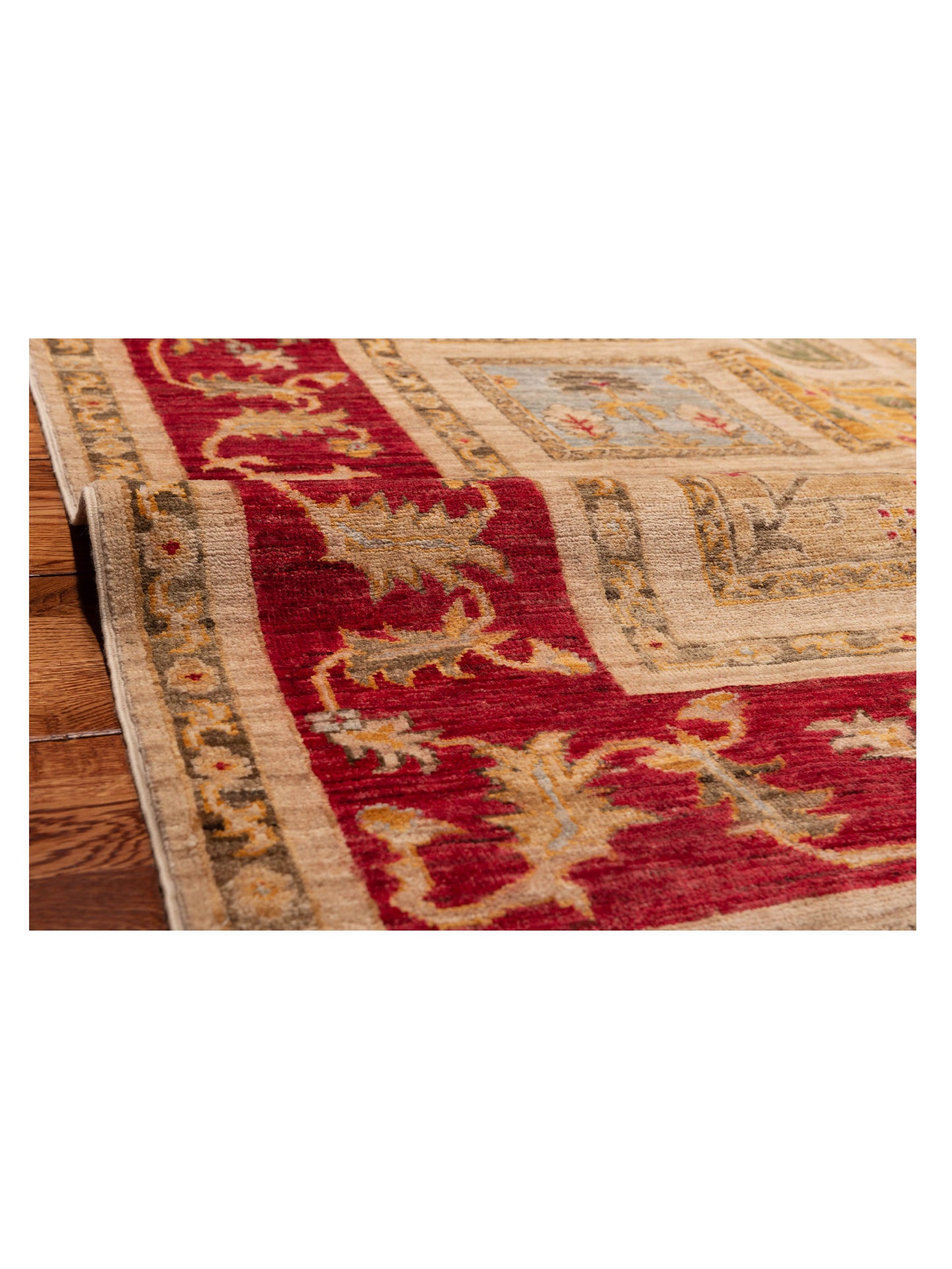 Sabira Multi 6.8x9.8 Hand Knotted Rug
