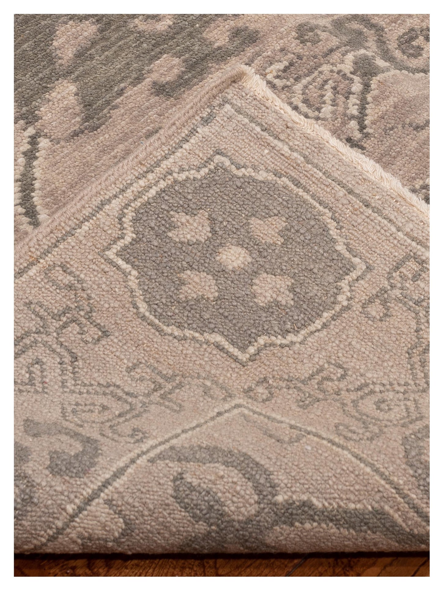 Andalusia Gray Green 8.11x119 Hand Knotted Rug