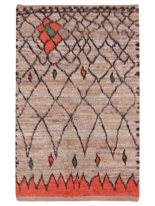 Pasha Berber  Light Brown Brown Contemporary