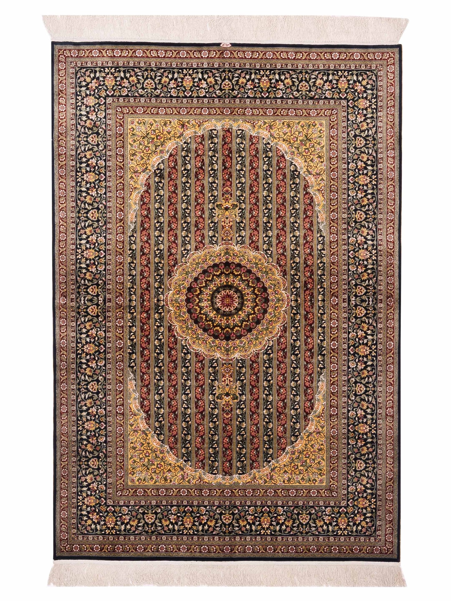 Pasha Pure Silk  Multi  Traditional