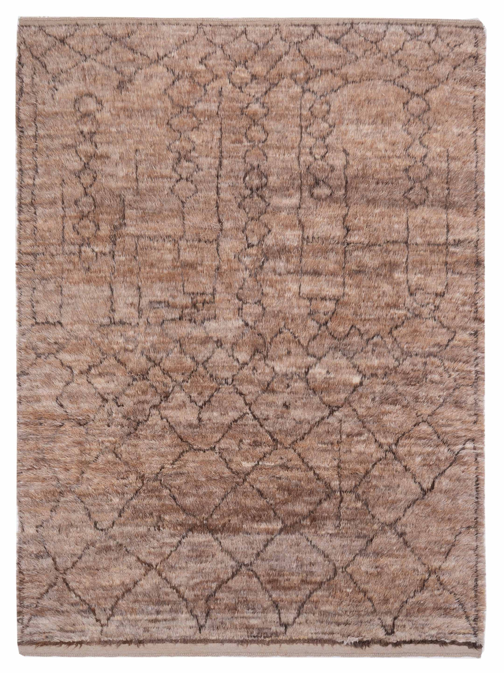 Pasha Berber  Brown Dark Brown Contemporary