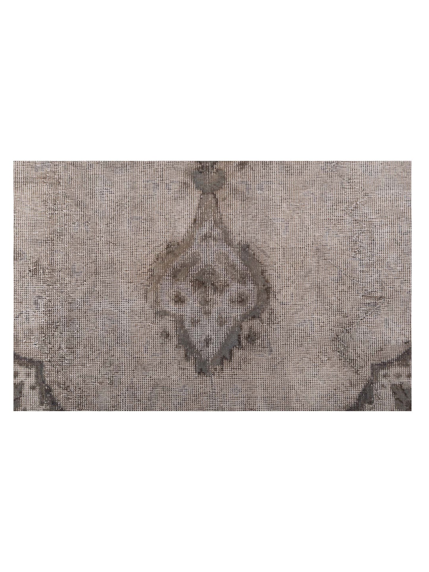 Patchwork Silver Gray 11.10x15.11 Hand Knotted Rug