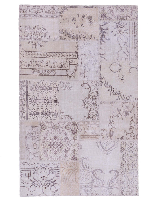 Pasha Turkish Vestige Patchwork  Natural  Contemporary