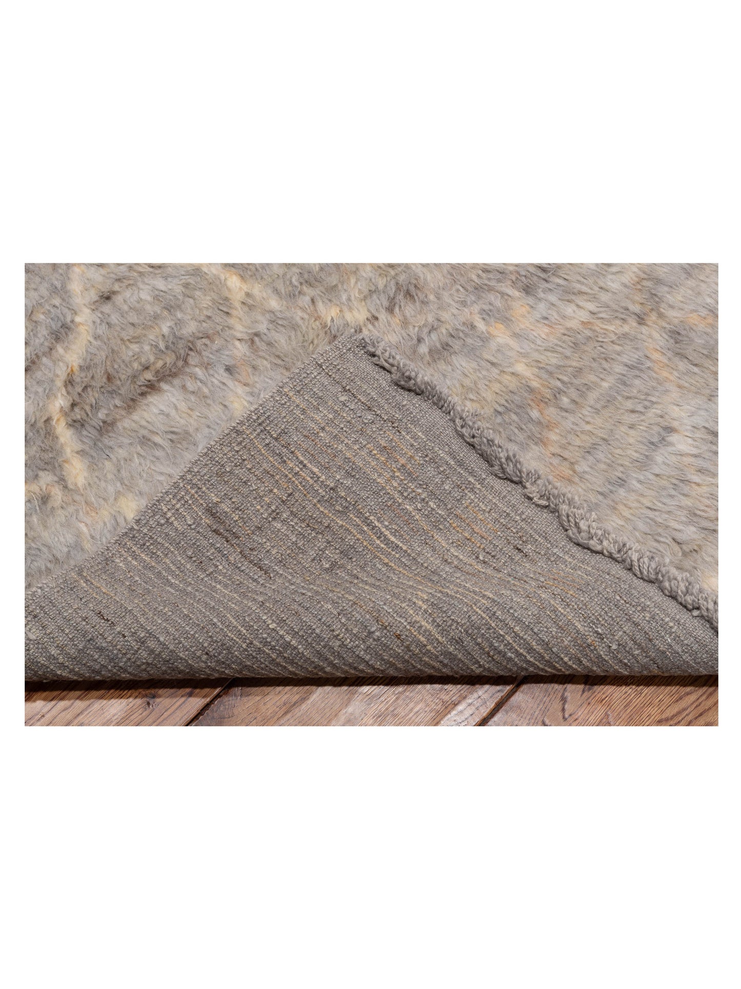 Baskra Silver Ivory 10.3x14.4 Hand Knotted Rug