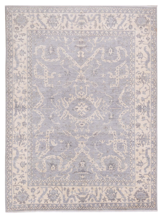 Pasha Anadol Oushak  Gray Ivory Traditional