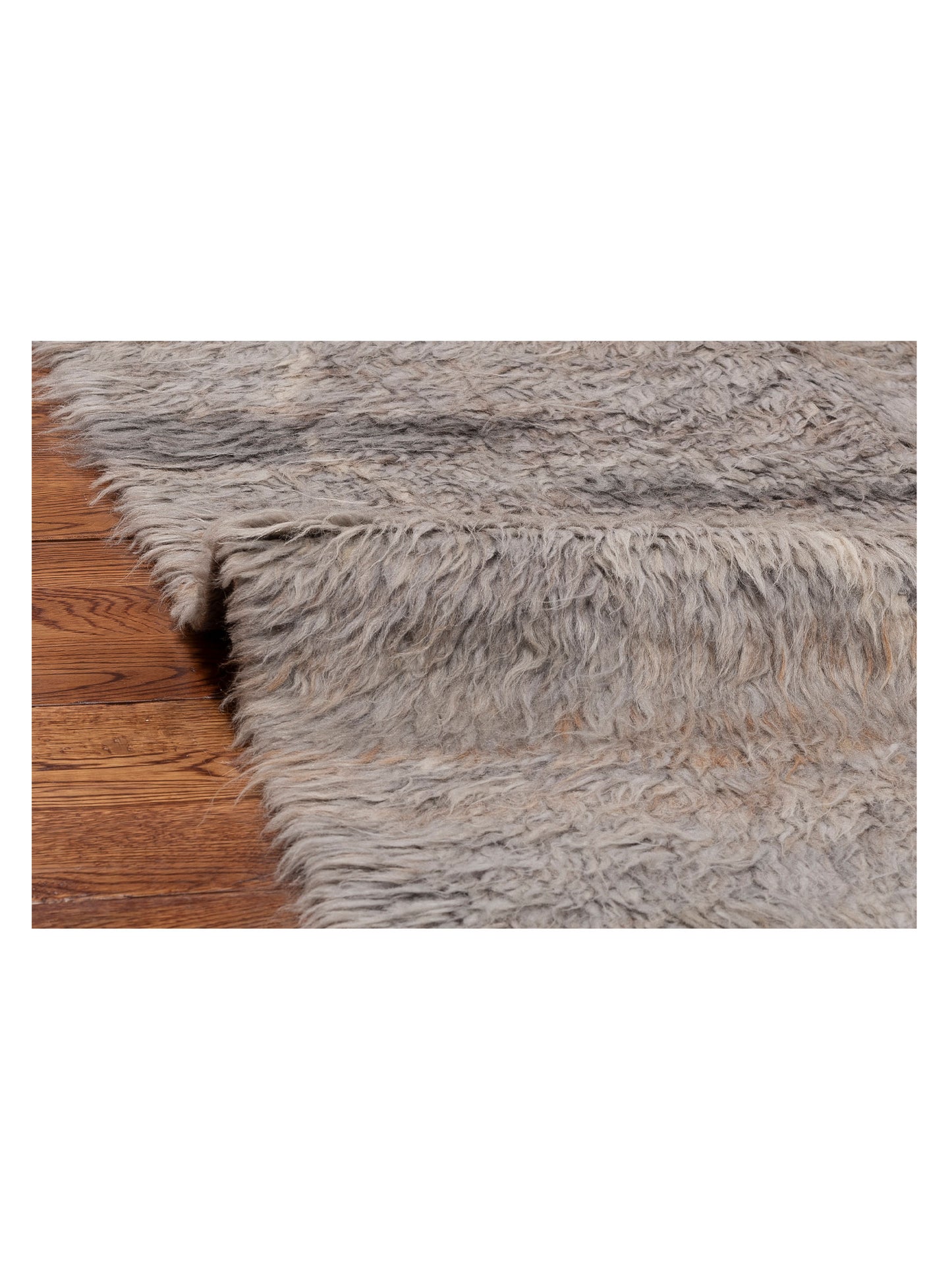 Baskra Silver Ivory 10.5x14.4 Hand Knotted Rug