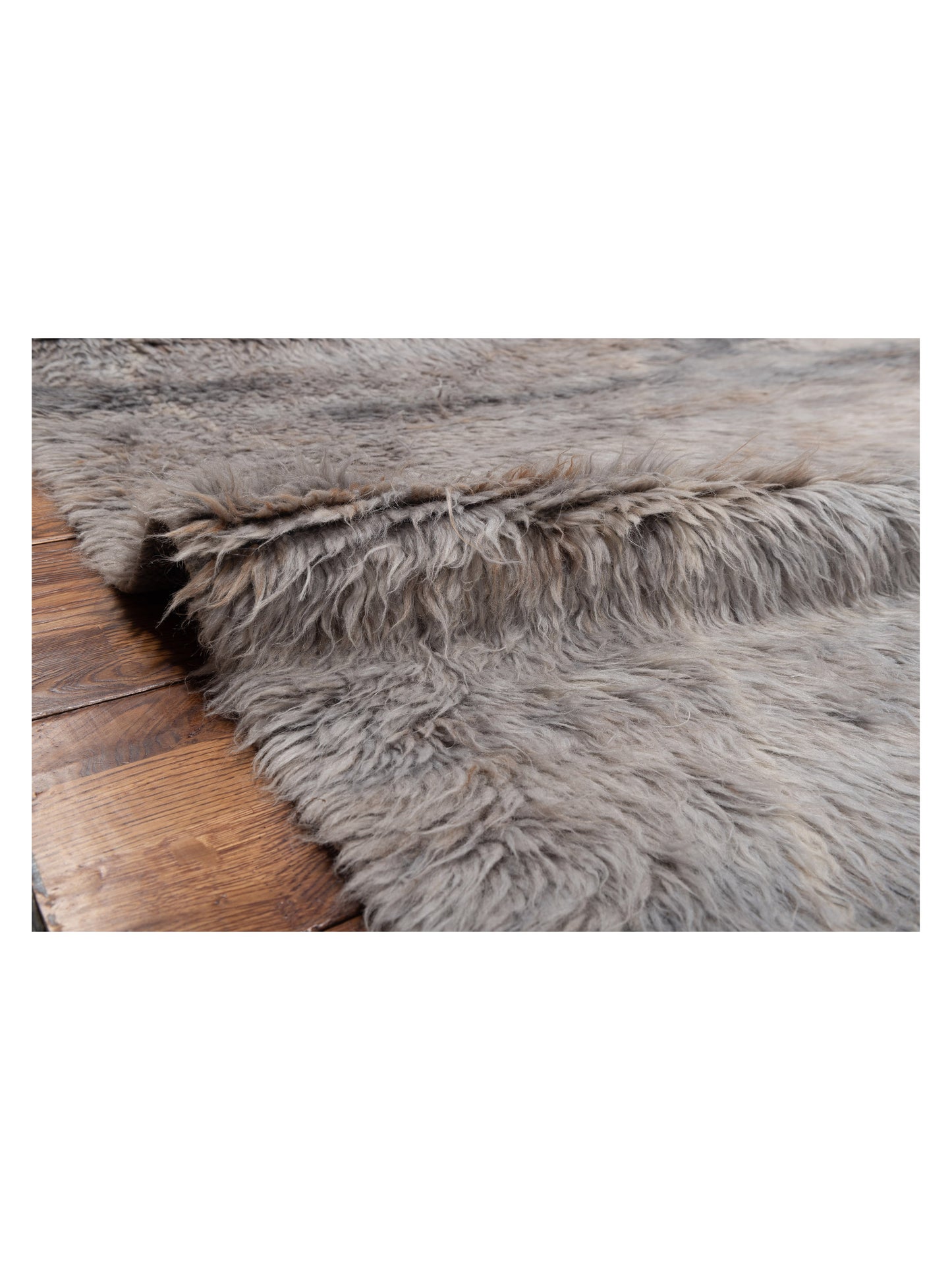 Baskra Silver Ivory 10.5x14.4 Hand Knotted Rug