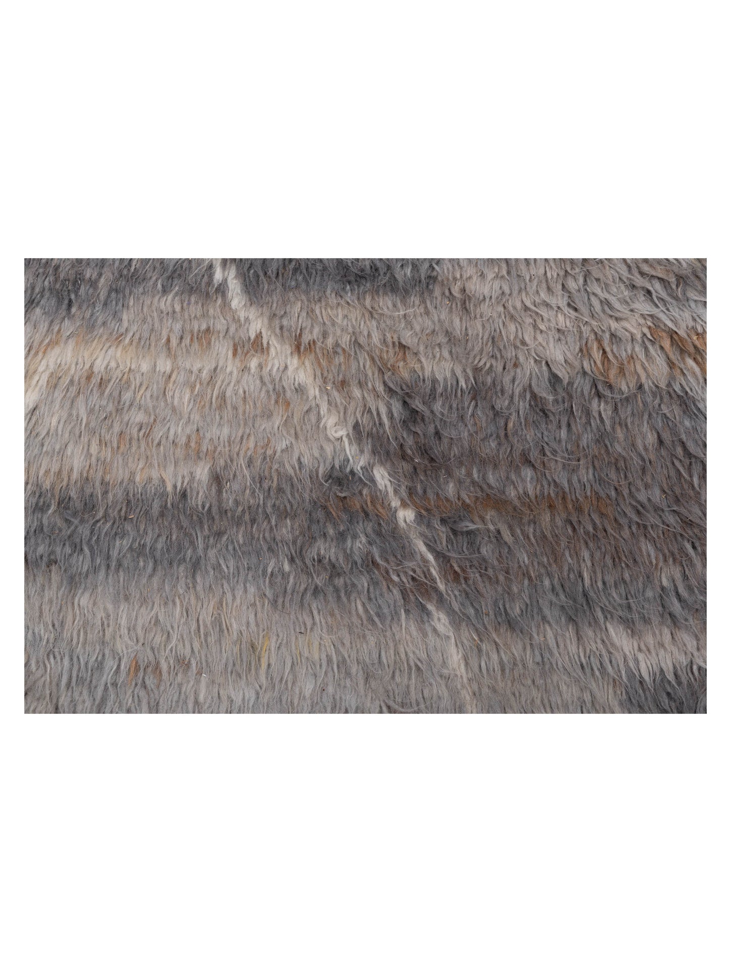 Baskra Silver Ivory 10.5x14.4 Hand Knotted Rug