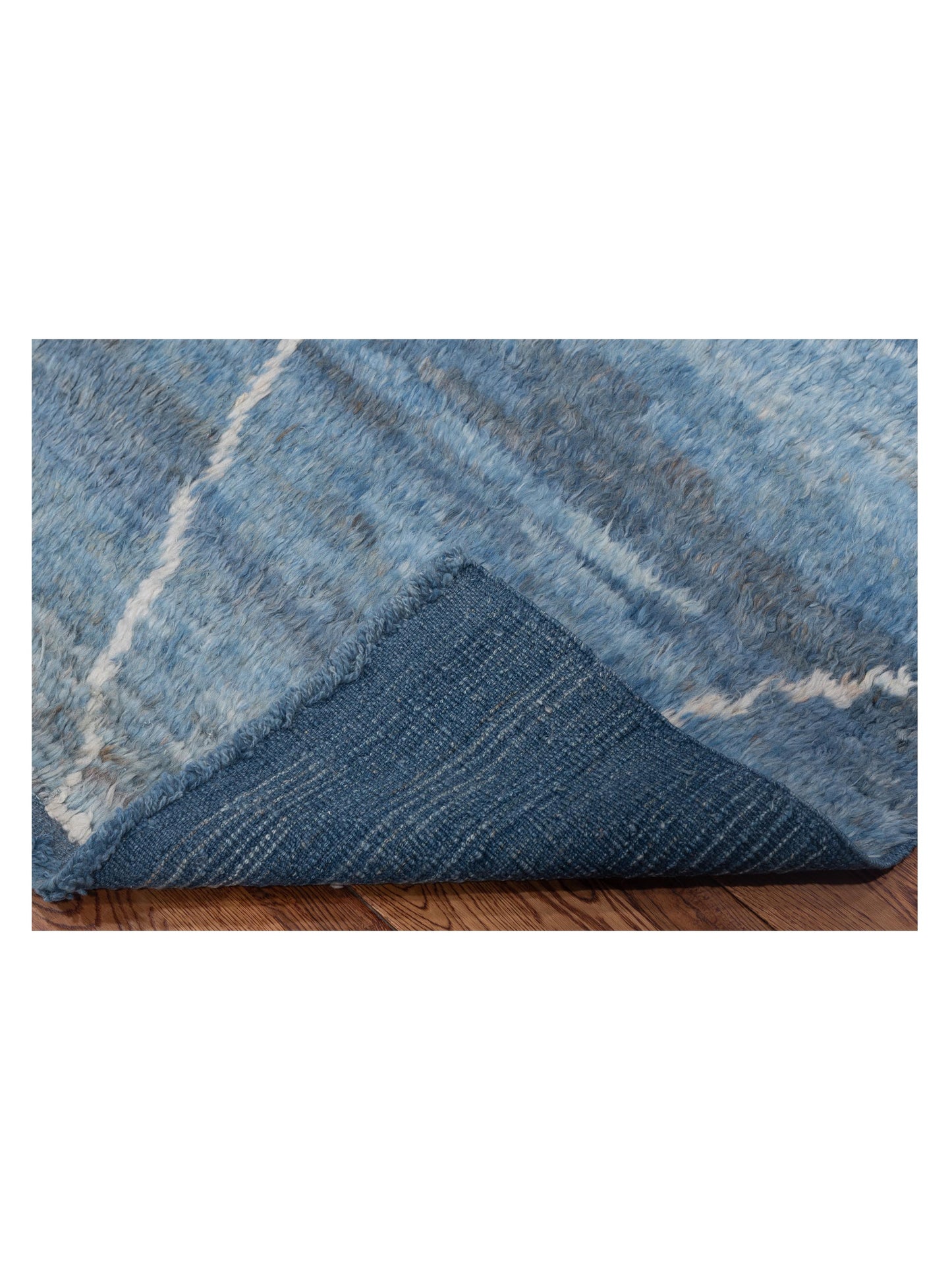 Baskra Indigo Indigo 5.4x8.6 Hand Knotted Rug