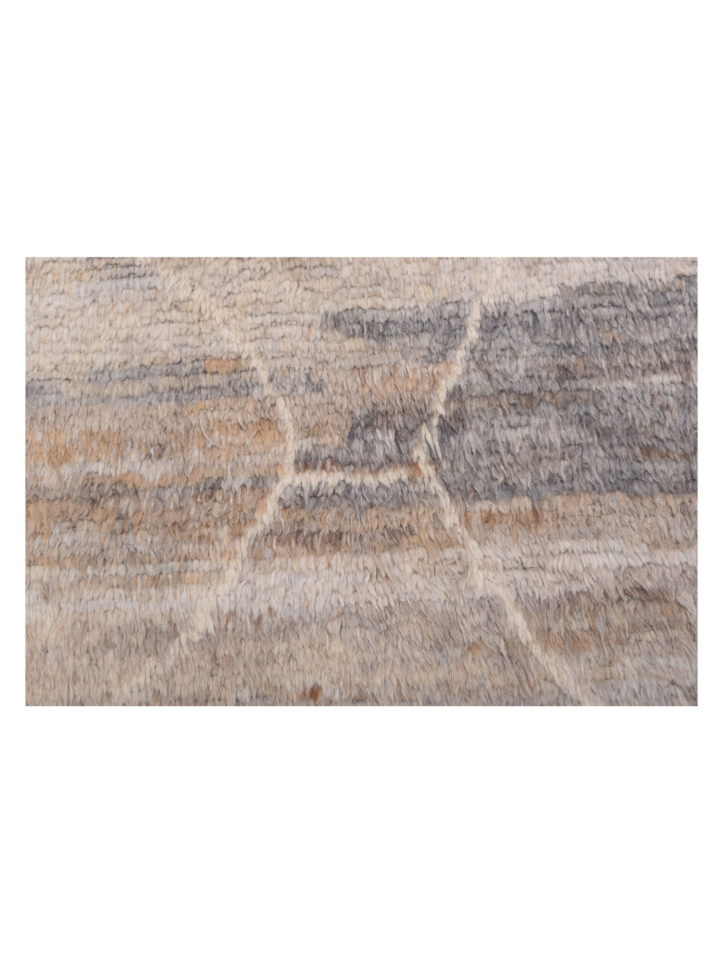 Baskra Silver Ivory 8.5x10 Hand Knotted Rug