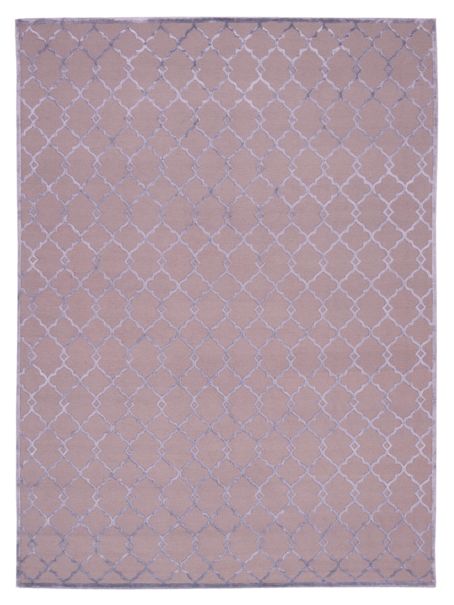 Siena Tibetino  Beige Blue Contemporary