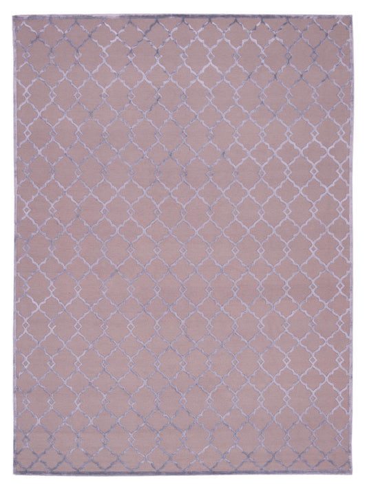 Siena Tibetino  Beige Blue Contemporary