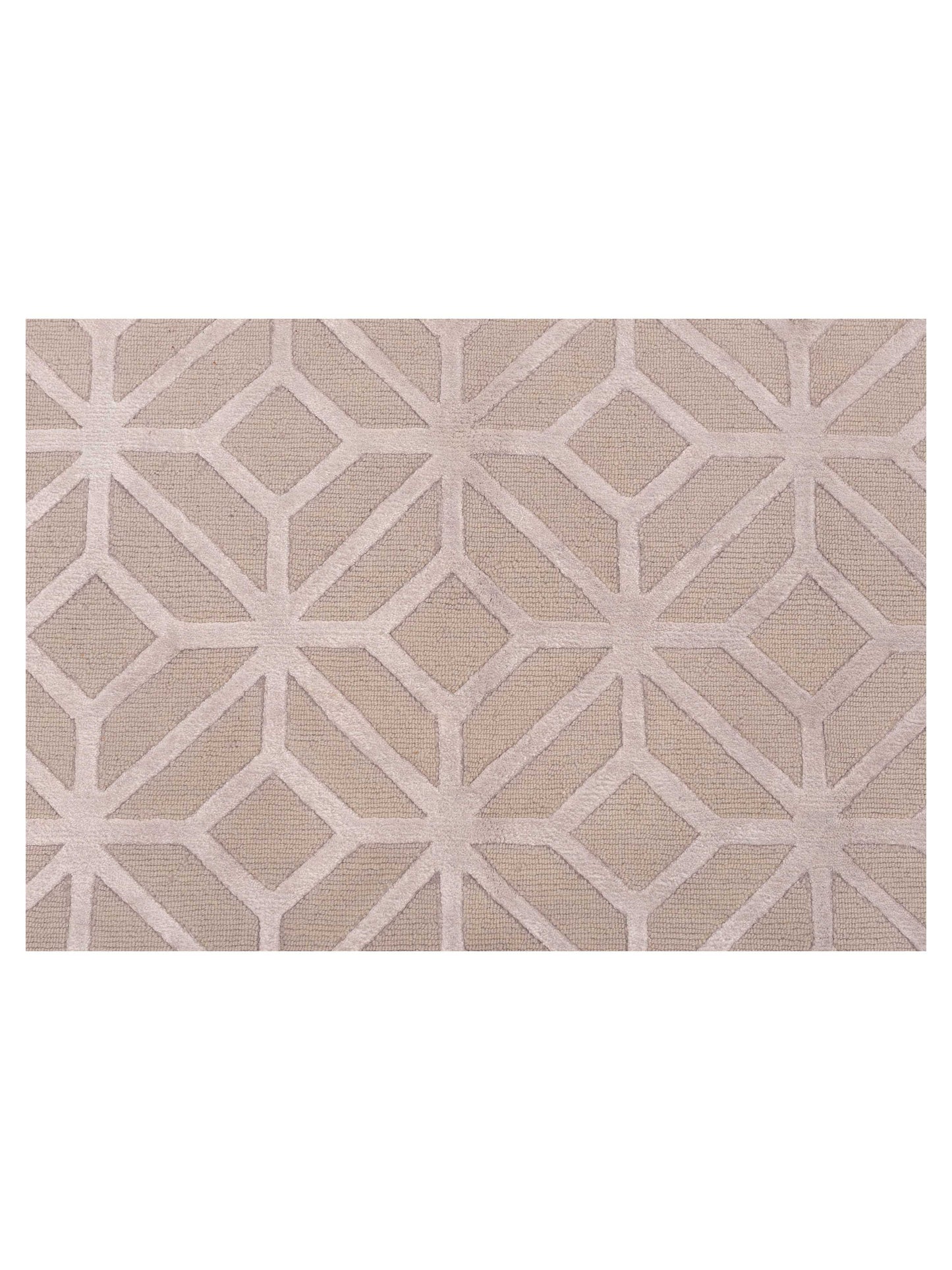 Tenzari Gray 9x11.9 Hand Knotted Rug