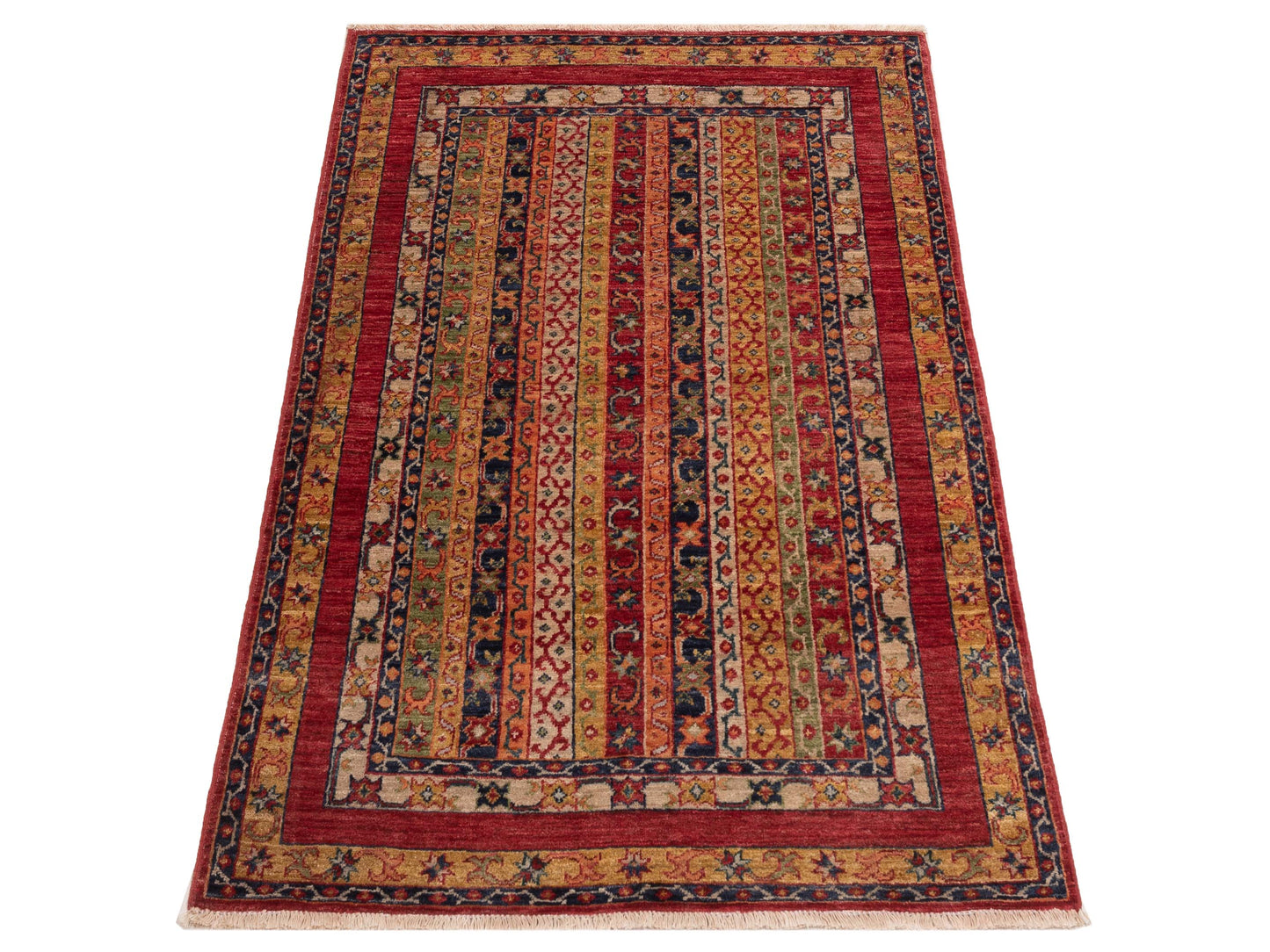 Shalanta Multi 3.11x57 Hand Knotted Rug