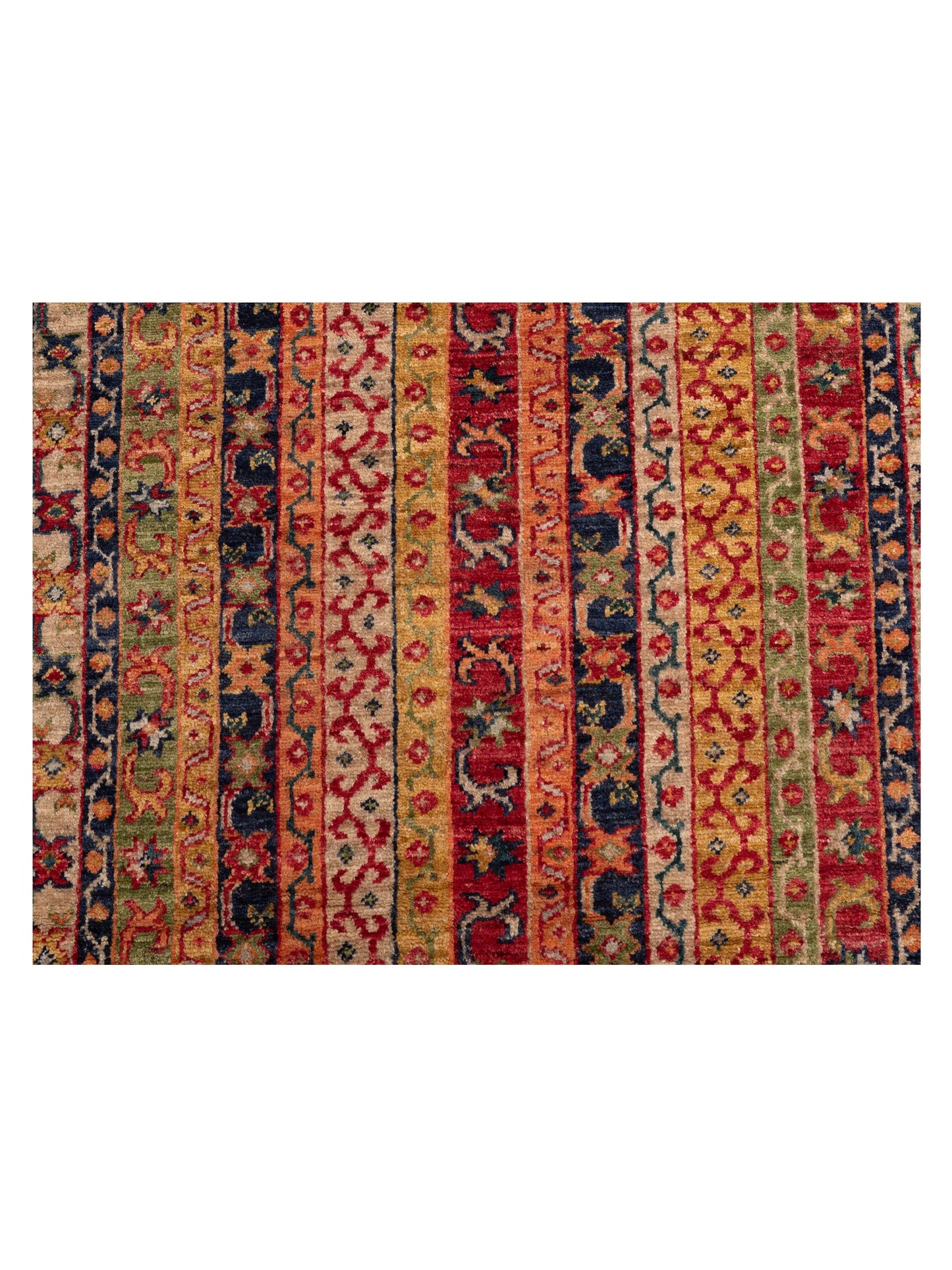 Shalanta Multi 3.11x57 Hand Knotted Rug