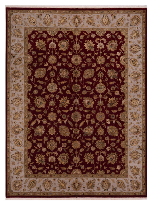 Rajpur Imperial Silk  Red Beige Traditional